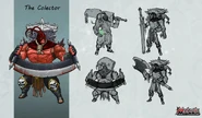 Alternative unused versions The Collector