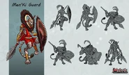 Alternative unused versions Guard Men'ki