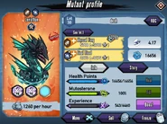 Platinum Leviathan lv. 30 stats