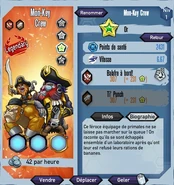 Gold Mon-Key Crew stats