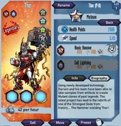 Platinum Thor Stats