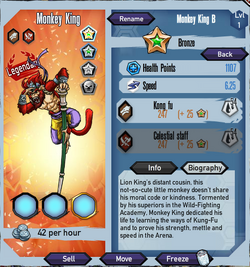 Monkey King | Mutants Genetic Gladiators Wiki | Fandom