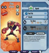 Silver Flying Jordson