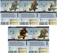 All Captain Wrenchfury Versions' Stats