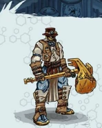 Steampunk Rector - Silver Warrior