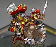 Platinum Mon-Key Crew from Mutants Genetic Gladiators Spotlight