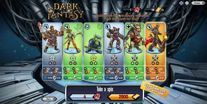 Dark Fantasy Reactor Complete Browser