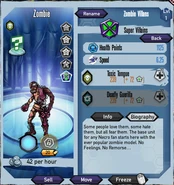 Super Villains Zombie