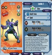 Silver Leonidas Stats