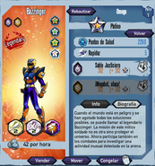 Platinum Bazzinger Stats (new mutopedia)