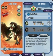 Bronze Lady Harpy