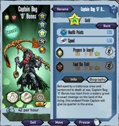 Gold Captain Bag ‘O’ Bones
