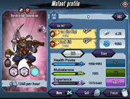 Harebrained Underminer lv.30 stats