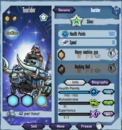 Silver Taurider