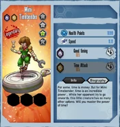 Basic Mimi Timebender stats