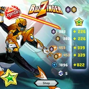 Gold Bazzinger in Shop