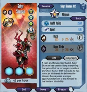 Platinum Satyr Shaman
