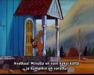 Nipsu tuo tavaraa Muumeille.jpg (113 KiB) Nipsu tuo gramofonia Muumitaloon.