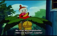 Myy syö banaaneja