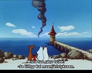 Savua nousee merestä.png (740 KiB) Muumipeikko ja muut näkevät savua nousevan merestä.