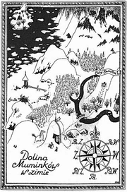 Muumilaakso talvella. Klikkaa kuvaa nähdäksesi suuremman version.