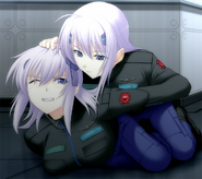 Martica, threatening her sister, Cryska.