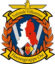 Emblem of the Nationale Volksarmee.