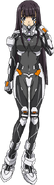 Kazusa, fortified suit. Anime version.