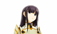 Kazusa, in IRG formal dress.