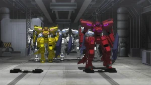 (TE An.)A squadron of Type-82s prepare to launch.