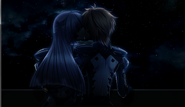 Hibiki and Yuzuka rejoice after surviving the JFK Operation.