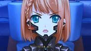 "Senpai, run away...!"