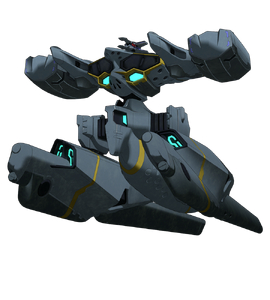 3D Model of the Susanoo II, used in the Alternative Anime