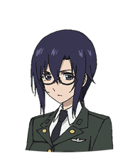 Komaki Sayoko VA: Toyoguchi Megumi A member of the Imperial Japanese Army. Assumed her post at Sadogashima base in September of 1998 and survived the invasion of the island by the BETA soon after.