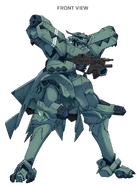 An F-22A as it appears in Muv-Luv Alternative.