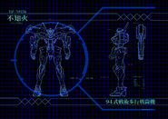 Wireframe display of a Type-94