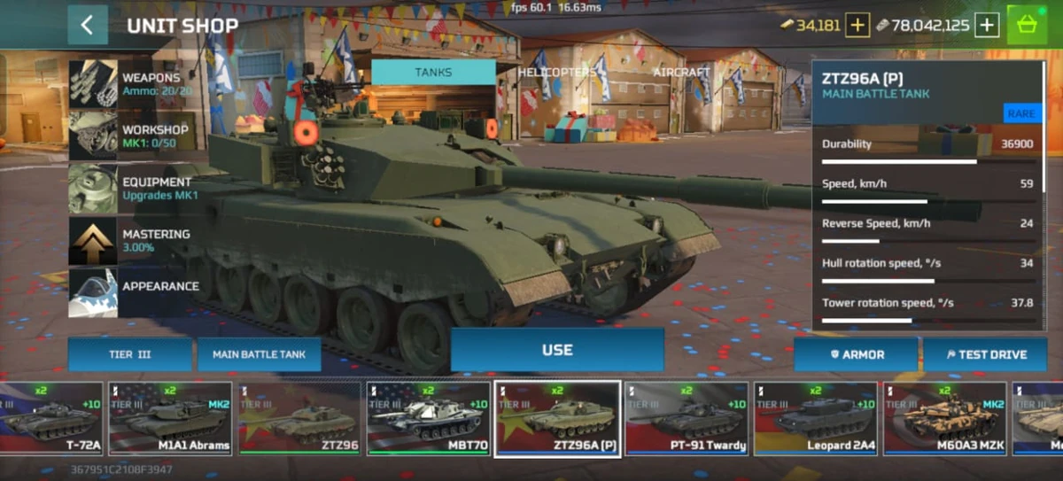 ZTZ96A (P) | MWT: Tank Battles Wiki | Fandom