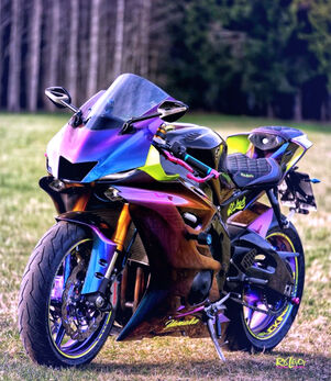 Hot pink crotch store rocket motorcycle