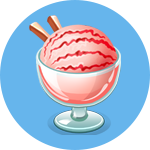 Strawberry Ice Cream (lvl 9)