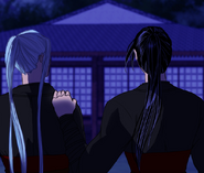 Ryusaki comforting Katsu.