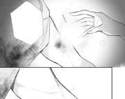 Hazuki healing Kiyoka.
