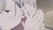 Hazuki healing Kiyoka.