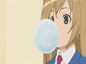 Anime bubble gum 