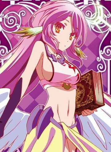 no game no life jibril (no game no life) angel no bra tattoo