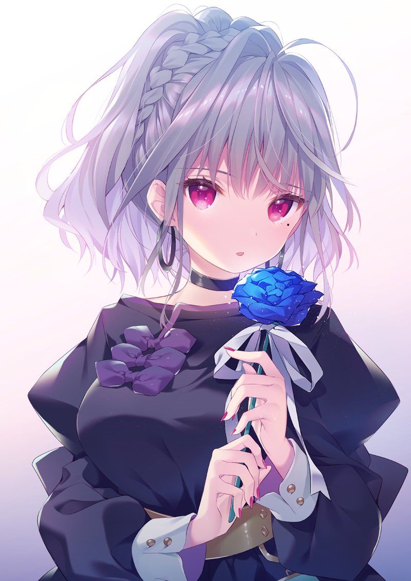 Top 30 Anime Girls With Silver, Grey, and White Hair
