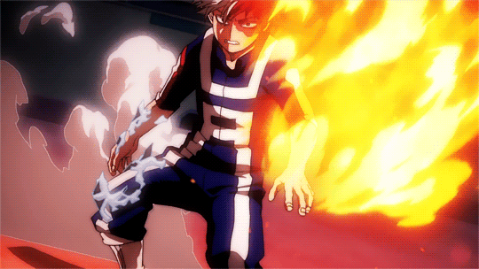 pic Todoroki Ice Wall Gif eis und feuer my hero academia wiki
