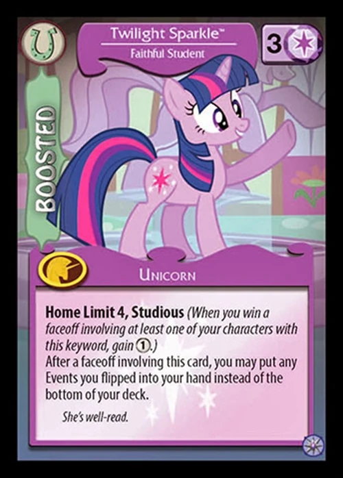 Studious My Little Pony Collectible Card Game Wiki Fandom