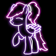 ella en neon(?