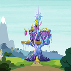 My little pony castillo de twilight sparkle shop