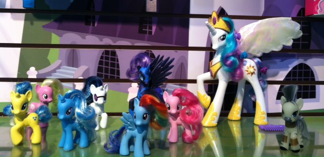 Lot of 4 My Little Pony MLP Brushable 3 2010 Ponies Toys